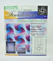 Fiskars Foundations Tilted Squares #8443 Complete Quilt Stencil Set (New) - £7.46 GBP