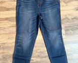 Madewell 10&quot; High-Rise Skinny Crop Jeans Button-Front TENCEL™ Denim Size 31 - $25.96