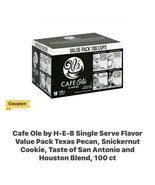 HEB Cafe Ole Value Pack 100 ct Texas Pecan, Snickernut, San Antonio, Hou... - $178.04 CAD