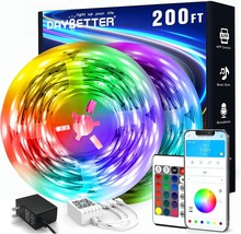 Daybetter 200-Foot (2 Rolls Of 100-Foot) Smart Light Strips, And Home Décor. - $39.93