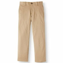 Wonder Nation Husky Boys School Uniform Twill Chino Pants Reinforced Knee - 12H - £11.95 GBP