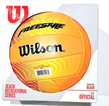 Wilson Beach Recreational Series Orange Volleyball Official Size - £23.44 GBP