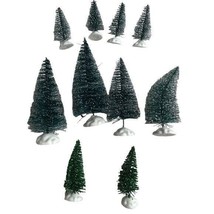 Small Bottle Brush Christmas Trees - £11.57 GBP