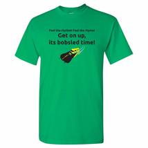 UGP Campus Apparel Jamaica Bobsled Team Movie Quote T-Shirt - Small - Irish Gree - £19.28 GBP