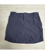 KUHL Strattus Skort w/ Liner Shorts Hiking Travel Carbon Gray 6241 Size 10 - $40.32 CAD