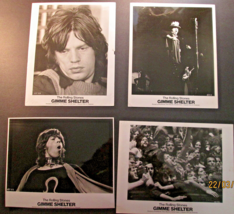 Mick Jagger,Rolling Stones : (Gimme Shellter) ORIG,1970 Rare Photo Lot (Classic) - £237.97 GBP