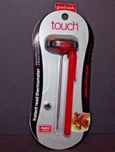 Good Cook Touch Instant Read Digital Cooking Thermometer Red Handle Grip... - $11.57