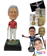 Personalized Bobblehead Classic Golfer With A Golf Club Posing For Pictu... - £74.64 GBP