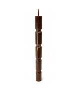 Wood Furniture Turning Round Brown For Shelving Bookcase Table Leg Vinta... - $11.85