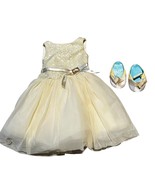 American Girl Gala Party 2005 Retired 18&quot; Doll Dress &amp; Shoes Outfit - £15.10 GBP