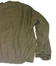 Vintage Vietnam War U.S. Army M-65 Field Jacket OG-107 Large Regular 1968 image 11