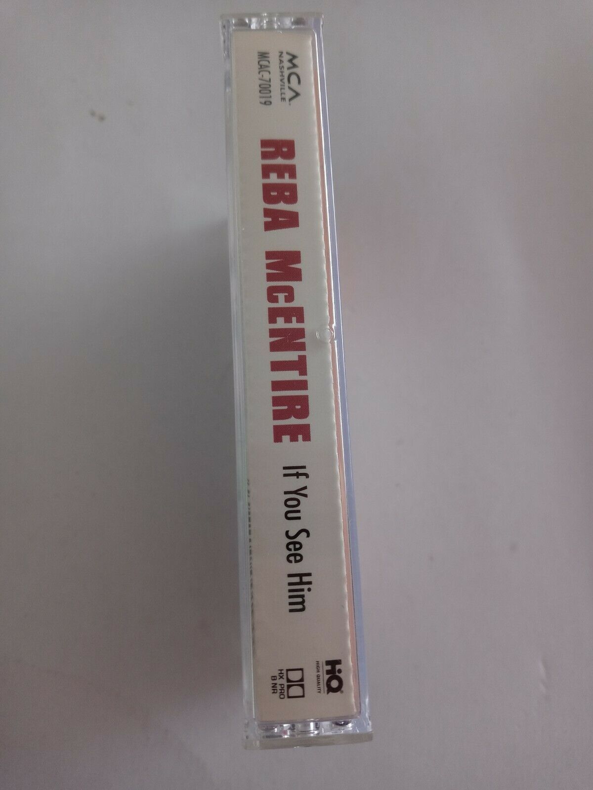 REBA McENTIRE - If You See Him CASSETTE TAPE (1998) Item image 3