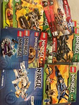 Mixed Lot Lego Instructions Lot of 13 Booklets Manuals Ninjago Spinjitzu - $19.80