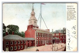 Independence Hall Philadelphia Pennsylvania PA 1908 DB Postcard P24 - £2.29 GBP