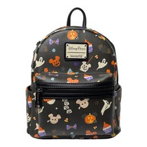 Disney Parks Icons Loungefly 2020 Halloween Treats Mini Backpack Mickey Spooky - $105.19