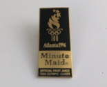 1996 Atlanta Olympic Games Minute Maid Official Sponsor Lapel Hat Pin - $7.28