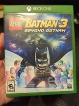 LEGO Batman 3 Beyond Gotham 2014 Xbox One Complete w/ Manual tested minty disc - $20.78