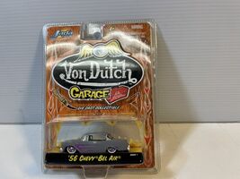 1956 Chevy Bel Air Von Dutch Garage Diecast Model Car 1/64 Scale, By Jada - $11.88