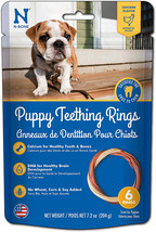 N-Bone Puppy Teething Ring Chicken Flavor 6 count N-Bone Puppy Teething Ring Chi - £14.64 GBP