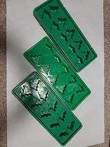 Tre-Ice Party Talk Ice Trays Christmas Tree Winter Holiday Ice Cubes Lot... - £7.07 GBP