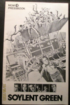 Charlton Heston: Edward G Robertson (Soylent Green) 0RIG,1973 Movie Pressbook - £175.89 GBP