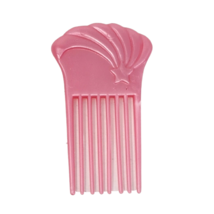 VINTAGE 1990's MATTEL BARBIE DOLL PEARL SHINY PINK COMB - $4.75