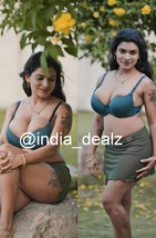Bikini donna indiana modello sexy donna foto a colori Risque Art RRN 084 - $7.36+