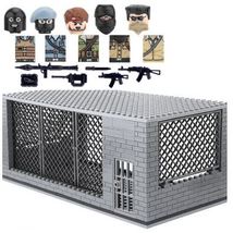 Constructions Toy Solider Figures Gifts Military Scene Weapons Guns Bric... - $23.88