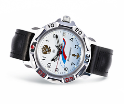 Vostok Komandirsky Mechanical Russian Military Wrist Watch Double Eagle 811619 - £55.93 GBP+