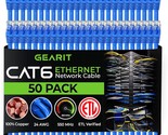 GearIT Cat 6 Ethernet Cable 1 ft (50-Pack) - Cat6 Patch Cable, Cat 6 Pat... - £91.74 GBP