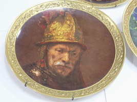 Rembrandt Man with Gilt Helmet 1647 Gorham Gallery Plate-11 y150  - £39.47 GBP