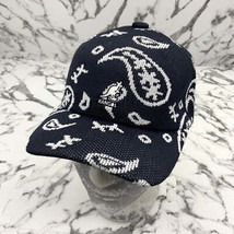 Men&#39;s Kangol Paisley Adj Navy | White Spacecap Casual Caps NWT - $98.00