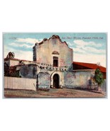 San Diego Mission San Diego California CA UNP DB  Postcard O14 - $53.56 MXN