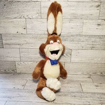 Nestle Quik Bunny Rabbit Nesquik Plush Stuffed Animal 14&quot; 2013 Chocolate Milk - £7.79 GBP