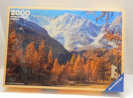 Ravensburger Puzzle 2000 Piece Monte Rosa Italy 1983 - £54.75 GBP