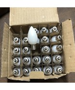 LED Christmas Outdoor Light Bulbs C7 Candelabra Style Box of 23 - $14.84