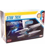 Polar Lights Star Trek USS Grisson NCC-638 &amp; Klingon Bird-of-Prey Model ... - £15.84 GBP