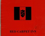Red Carpet Inn Menu Hood River County Oregon Columbia Gorge 1980&#39;s - $27.69