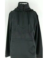 All In Motion™ ~ Medium ~ Black Onyx ~ 1/4 Zip ~ Drawstring Hoodie ~ Jacket - $22.44