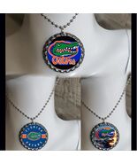 Florida Gators 3 necklaces necklace  men women unisex ball chain - $171.51 MXN