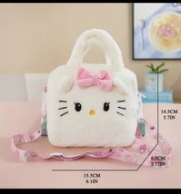 Sanrio Kuromi Hello Kitty Plush Shoulder Bag - $14.00