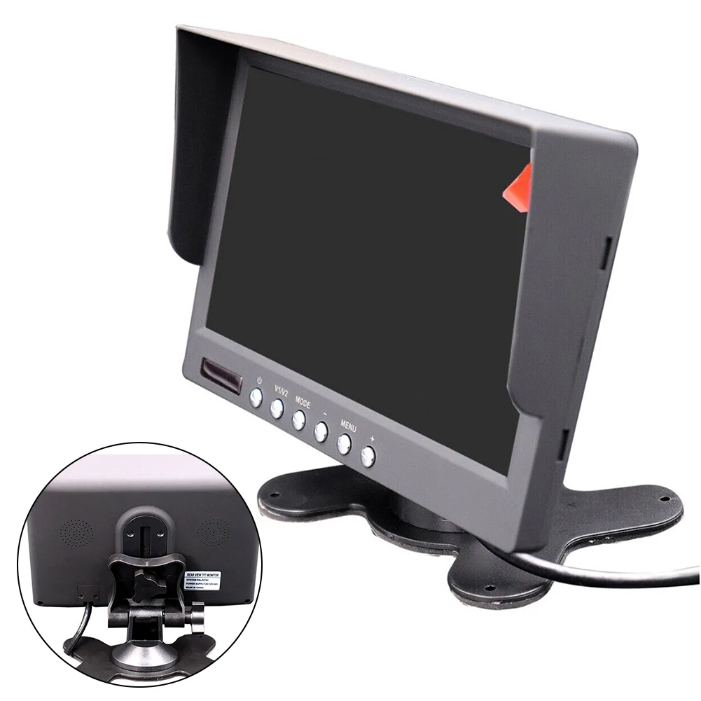Car Tablet Holder Stand for 7/9-inch Display Monitor - Universal Windshield Mo - £13.45 GBP