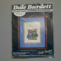 Dale Burdett Pitiful Pals&quot;Huggable Pal &amp; Lovable Pal&quot;-a country cross stitch kit - £9.39 GBP