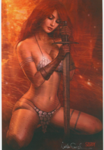 Nathan Szerdy SIGNED Conan 12&quot; x 18&quot; Comic Art Print ~ Red Sonja - $25.73