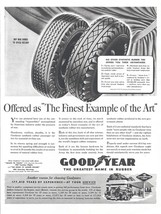 1944 Goodyear Tires Vintage Print Ad Synthetic Rubber Tire War Bond WW2 ... - $10.97