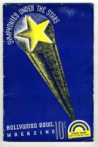 Hollywood Bowl Magazine 1937 Symphonies Under the Stars Program Good Hum... - £31.28 GBP