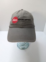 Rare Leica Sport Optics Hat Strap Back Baseball Cap Camera Photo Adjusta... - $24.75