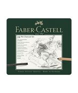 Faber Castell Pitt Charcoal Pencil Set (Pack of 24)  - $88.00
