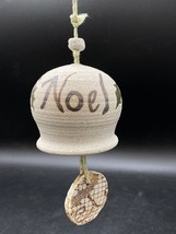 Noel Christmas Pottery Bell or Wind Chime - $339.09 MXN