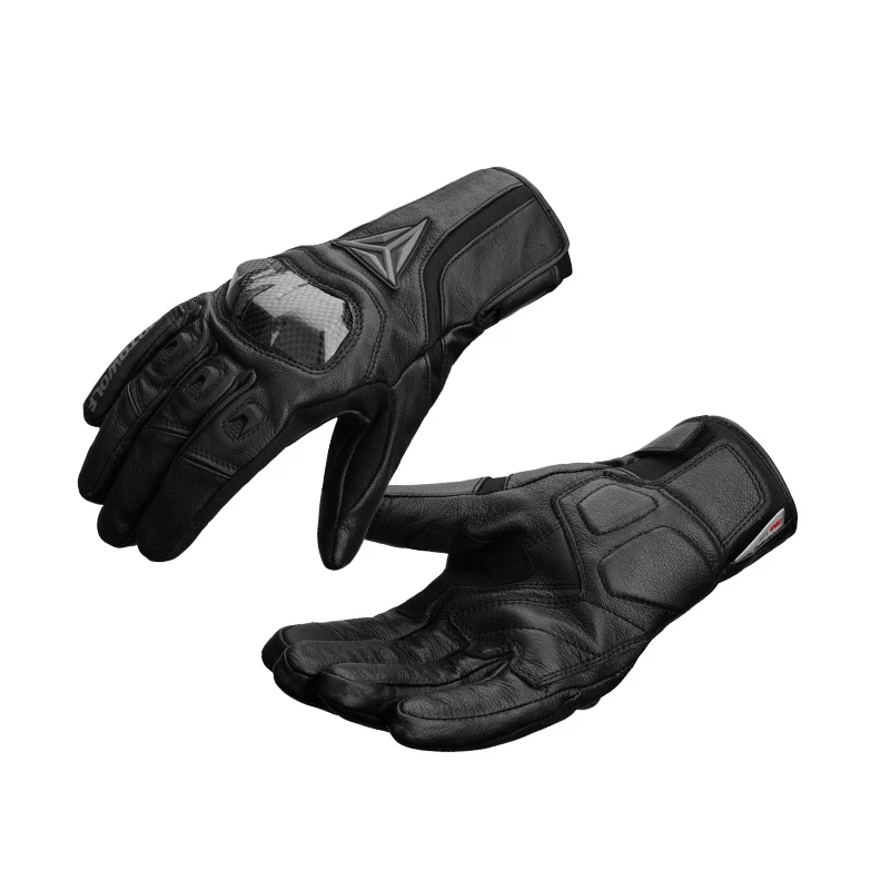 Rcycle gloves men warm leather gloves touch screen windproof motorbike gloves motocross thumb200